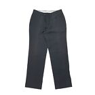 Pantaloni Classici Sartoriali a Vita Alta Tommy Hilfiger Gessati - Taglia 46 IT