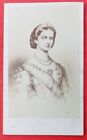 PHOTO CDV MARIE-SOPHIE DE BAVIÈRE REINE DE NAPLES  PAR DESMAISONS