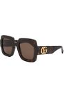 Gucci - Occhiali da sole in celluloide squadrati per donna - GG1547S TARTARUGATO