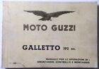 Moto Guzzi Galletto 192cc - Manuale per le Operazioni - Anastatica