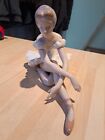 Lladro Rose Ballerina Sitting  (1991) - Missing Rose  (IG 17K)