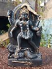 Kali Maa Divinità Kali Mata Durga Maa Statua Fatto a Mano Ganges Clay Kaali