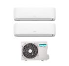 Climatizzatore Condizionatore Hisense Dual Split Inverter Hi-Comfort 9+12 2Amw4