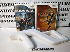 LINK S CROSSBOW TRAINING / CABELA S SURVIVAL + ZAPPER , NINTENDO WII, USATO