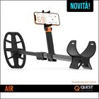 METAL DETECTOR QUEST AIR PIASTRA 24x14 cm CONTROLLO APP SMARTPHONE (non incluso)