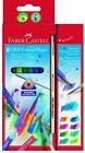 FABER CASTELL ASTUCCIO CON 8 PASTELLI ANTISCIVOLO+PENNELLI