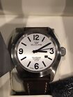 Glycine Incursore Swiss Made Automatic Watch (w/rare silver colored dial)) 46mm