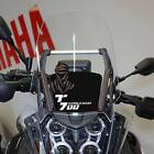 Adesivi 3D Cupolino moto compatibili con Yamaha Tenere 700 World Raid - Nero