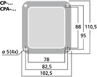 MZF-8660 VASCHETTA PORTATERMINALI -  - Monacor