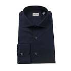 Bagutta WALTER 12745UN Camicia Uomo Blu Navy