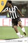 cartolina ufficiale JUVENTUS 2010/11 Amauri