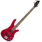 Soundsation Gunbarrel-4 TRD See Thru Red Basso Elettrico 4 Corde