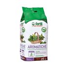 Terriccio Piante Aromatiche Fertil Specifico con Torba e Pietra Pomice 25L 7kg