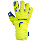 REUSCH ATTRAKT DUO GUANTI DA PORTIERE DA ADULTO CALCIO CALCETTO FUTSAL yellow