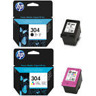 2 CARTUCCIA ORIGINALE HP 304 1NERO+1COLORE DESKJET 2620 3720 3730 3735 3750 3760