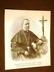 Monsignor Eugenio Cecconi nel 1887 Arcivescovo di Firenze