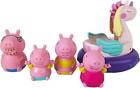 Daddy Pig Mummy Pig Peppa George Bath Squirters & Peppas Unicorn Baby Bath Toys