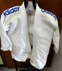 ADIDAS KIMONO GIACCA TUTA JUDO JUNIOR SIZE 140 Cm - VINTAGE -