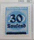 A8P49F152 Deutsches Reich Germany 1923-24 30 on 200m fine mh* stamp