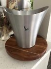 Grey Goose Brushed Steel Ice Bucket Or Champagne Chiller, Wine, Beer, Bar Decor