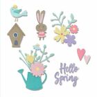 Thinlits Hello Spring Fustelle per Big Shot per carta e cartoncino