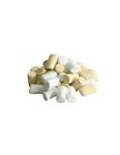 CARAMELLE MARSHMALLOW MINI GESSETTI BIANCO GIALLO - 250 GR