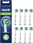 Oral-B Cross Action Testine Spazzolino Elettrico, Confezione Da 8 Pezzi, Con Tec