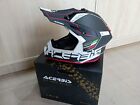 Casco Acerbis Cross Impact Steel Carbon 2206 0025047.323 modello 2023 Nero Rosso