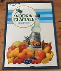 Specchio vintage Vodka Glaciale Keglevich advertising mirror Breweriana