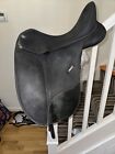 16.5 Inch Black Wintec Isabell Werth Flock  Dressage Saddle Changeable Gullet