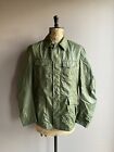 Aspesi Jacket Mens Large Field Utility Chore Nylon Green Made in Italy