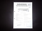 Original Service Manual Schaltplan Grundig V 30