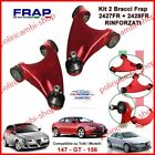 KIT 2 BRACCI OSCILLANTI SUPERIORI RINFORZATI FRAP ALFA ROMEO 147 156 GT Trapezio