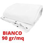 Telo occhiellato impermeabile 3x3 Telone copritutto pesante bianco trasparente