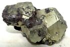 Minéraux Collection - Top Pièce ! - Dodécaèdre Pyrite + Hématite - Italie - 419g