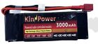 Batteria LiPo Kin Power 3S 11.1V 3000mAh 25C T-Plug Deans Per Auto RC MJX