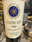 1988 Sassicaia Bolgheri - Vino Rosso Raro, Tenuta San Guido