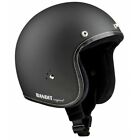 Casco BANDIT Jet Premium Line Negro Mate