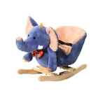 Elefante A Dondolo Blu 60x33x45 cm DecHome 330007