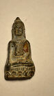 Antico Buddha Amuleto Thai in fusione di bronzo