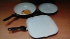 Barazzoni set 3 padelle ceramica Wok Bistecchiera Padella