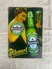 Insegna in metallo Heineken Pilsnerl, 20x30 cm