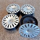 4 CERCHI CERCHIONI FERRO + 4 COPRICERCHI 6,5X16 ET42 ORIGINALI VOLKSWAGEN PASSAT