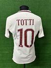 Maglia Roma TOTTI Gara Match Issued Worn Shirt Indossata Jersey Signed Camiseta