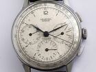 RARE UNIVERSAL GENEVE COMPAX CHRONOGRAPH OVERSIZE 38 mm CAL 287 ORIGINAL ALL!