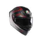 CASCO AGV integrale K1 S E2206 SLING MATT BLACK/RED TAGLIA L