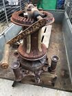 Deck mounted capstan chain gypsy, anchor winch, classic boat, sailing ship