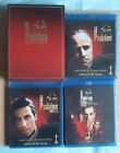 Lotto 4 DVD 3 BLU RAY Il Padrino Al Pacino M. Brando R. De Niro F. F. Coppola