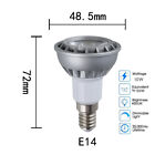 Dimmable COB LED Spotlight E14 B22 GU10 E27 MR16 220V DC 12V 24V Bright Lamp OQ