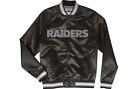 Mitchell und Ness  Lightweight Satin Jacket OAKLAND RAIDERS schwarz